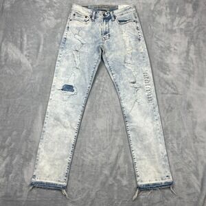 NWT American Eagle Jeans Mens 28x30 Blue Light Wash Extreme Flex Skinny Leg